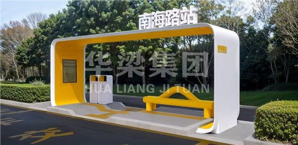 [25.1.10]江蘇省某市定制款公交候車亭項目裝車發(fā)貨